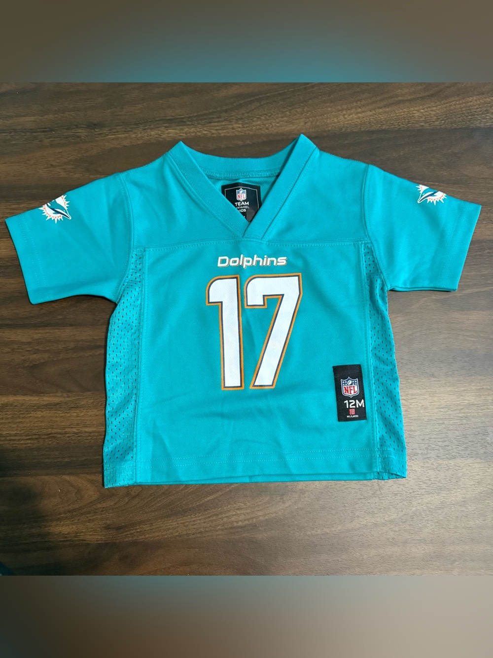 Baby boy Miami dolphins jersey